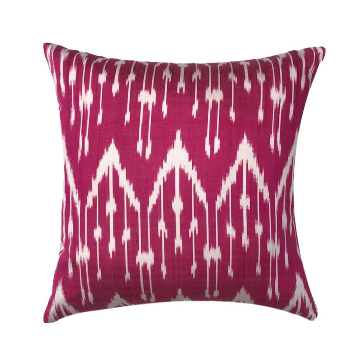 IKAT cushion cover - Neon Pink - 40 x 40 cm