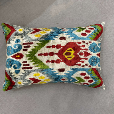 Velvet cushion cover - Kilim - 40 x 60 cm