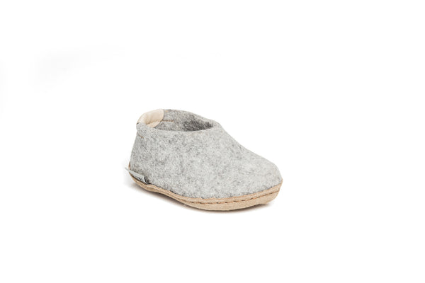 Glerups Toodlers Shoes - grey - AK-01-00 - my little wish
 - 1