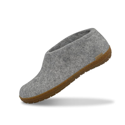 Glerups Shoes w. rubber sole - grey - AR-01-00