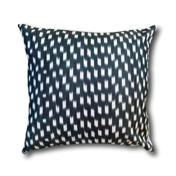 IKAT cushion cover - Black Confetti - 40 x 40 cm