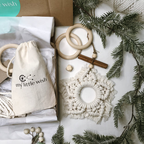 DIY Macrame Christmas Star Ornament Kit
