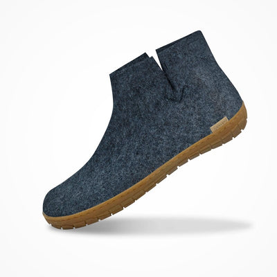 Glerups Boots with rubber soles - denim - GR-10-00