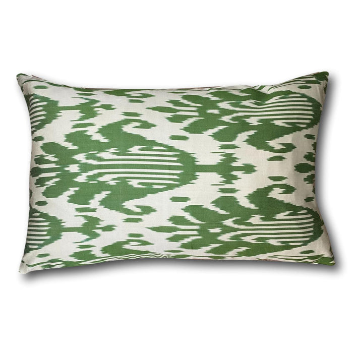 IKAT cushion cover - Green - 40 x 60 cm