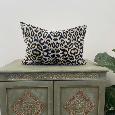 Velvet cushion cover - Leopard - 40 x 60 cm