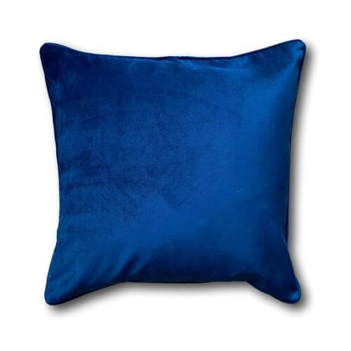 Velvet cushion cover - Royal Blue -  30 x 50 cm
