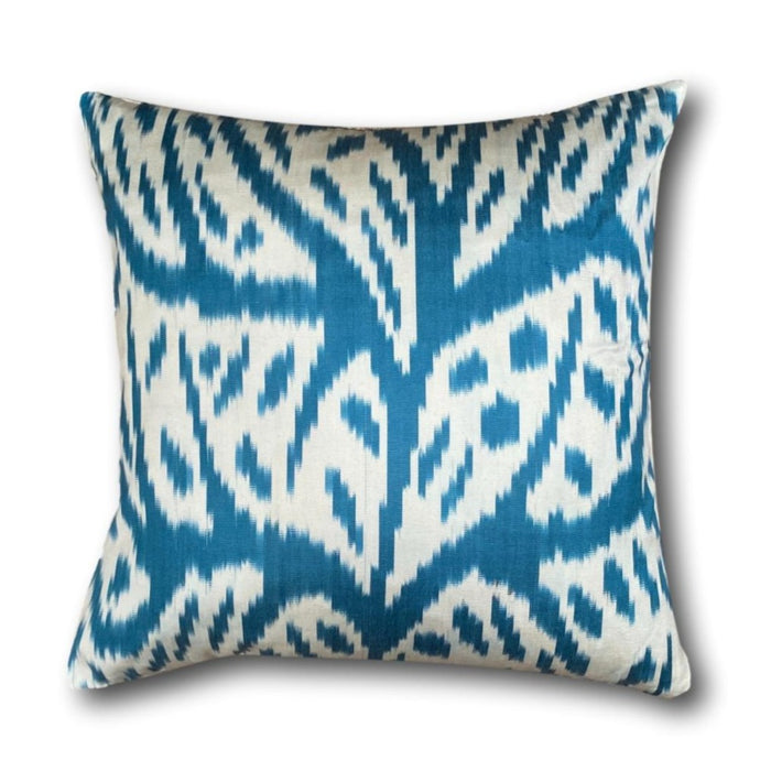 IKAT cushion cover - Blue - 40 x 40 cm