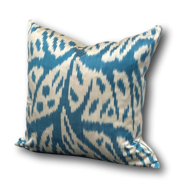 IKAT cushion cover - Blue - 40 x 40 cm