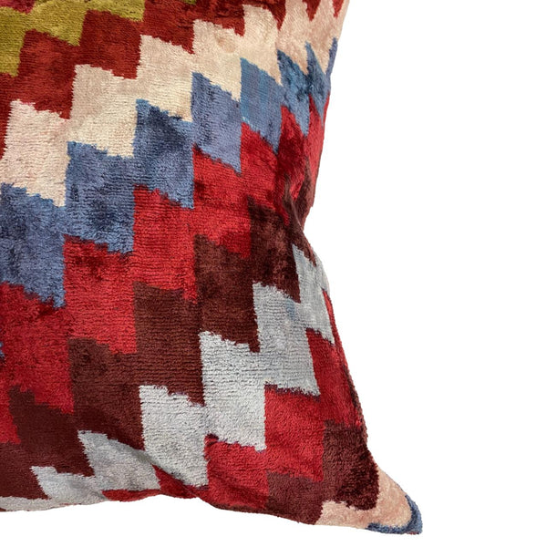 IKAT cushion cover -Velvet Kilim  -  50 x 50 cm