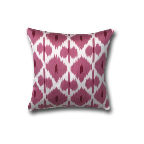 IKAT cushion cover - Pink Eye - 40 x 40 cm