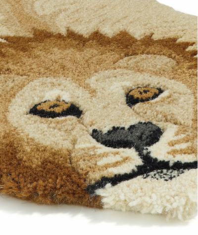 Moody Lion Rug - Small