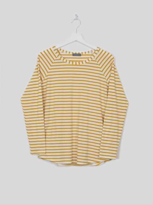 Tasha Striped T-Shirt - Mustard