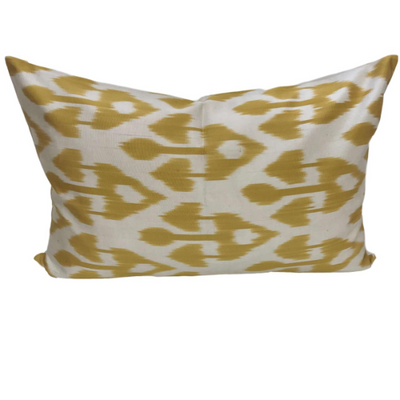 IKAT cushion cover - Mustard - 40 x 60 cm
