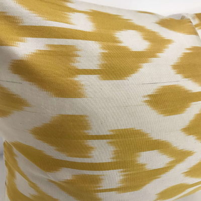IKAT cushion cover - Mustard - 40 x 60 cm