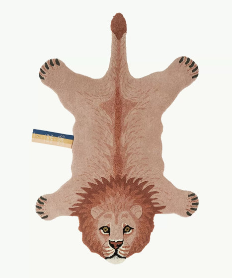 Pinky Lion Rug - Large